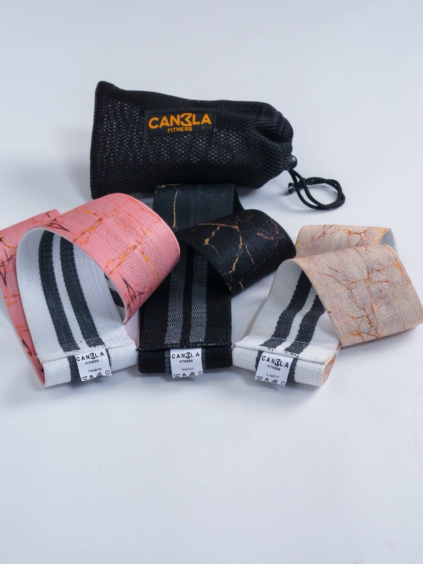 PACK OF 3 - CANELA HEAVY GLUTE BAND - CanelaFitness